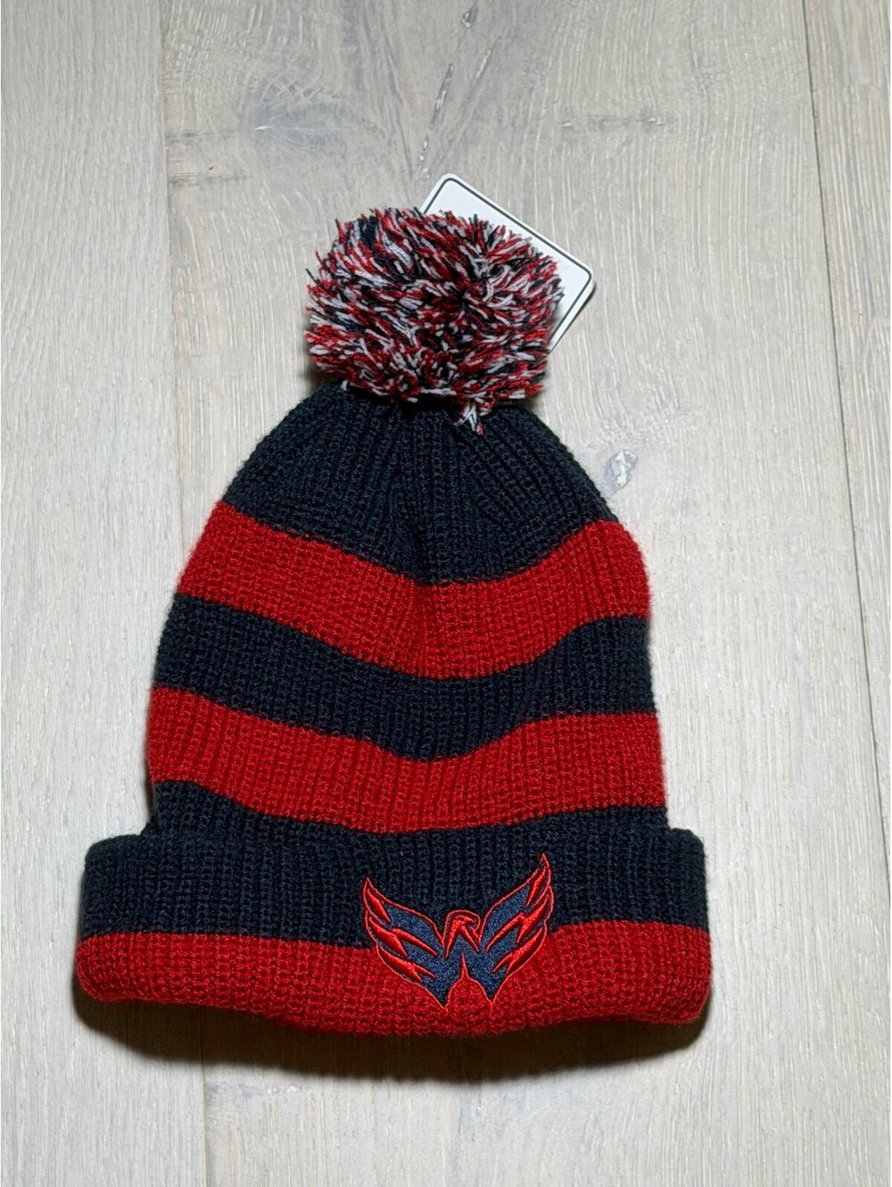 Washington Capitals NHL Pom Pom Beanie Hat